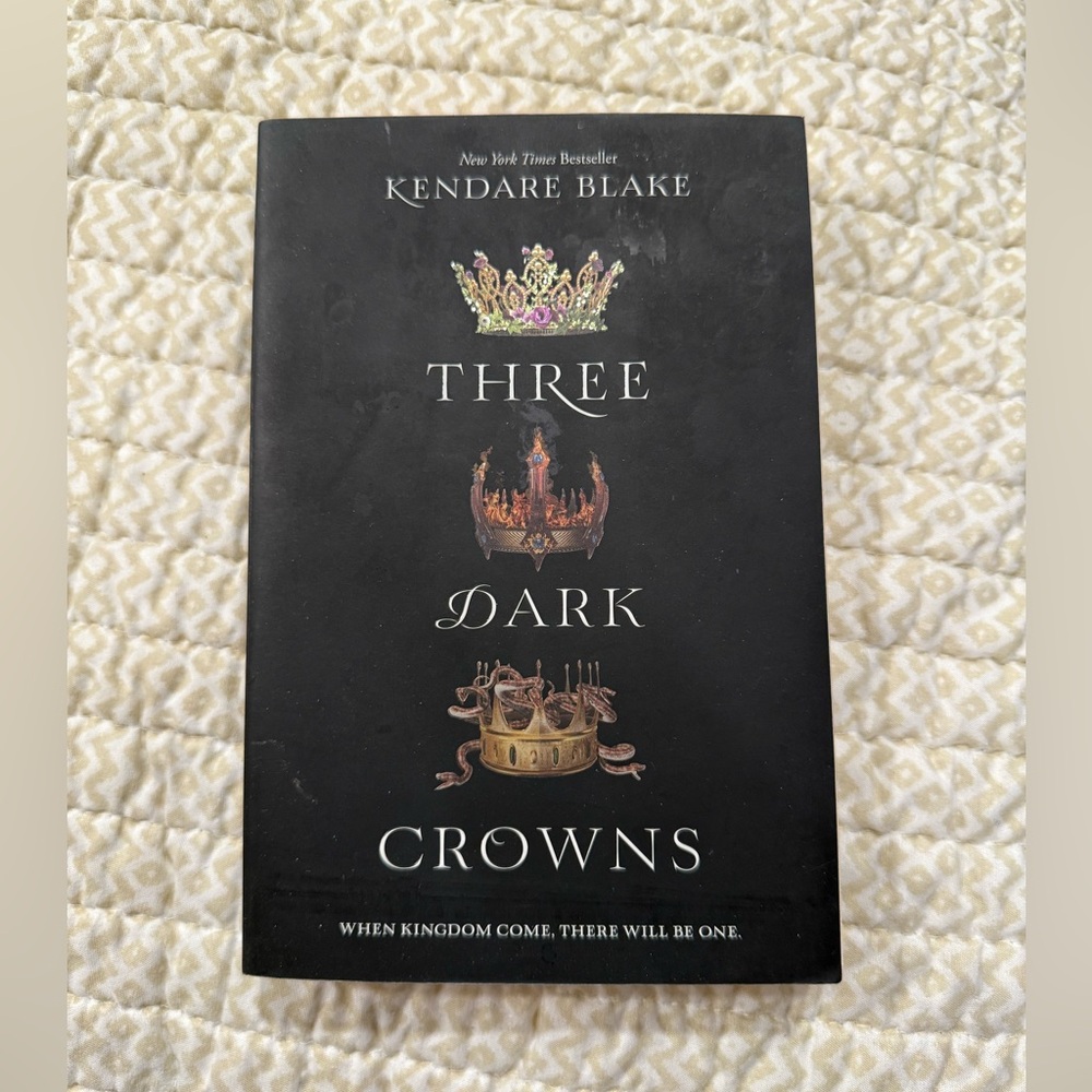 Three Dark Crowns Paperback book